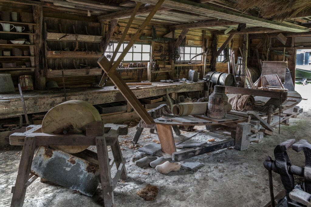 Boat Shed Interior